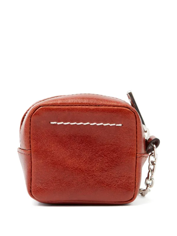 MM6 Maison Margiela Utility Key ポーチ | レッド | FARFETCH JP
