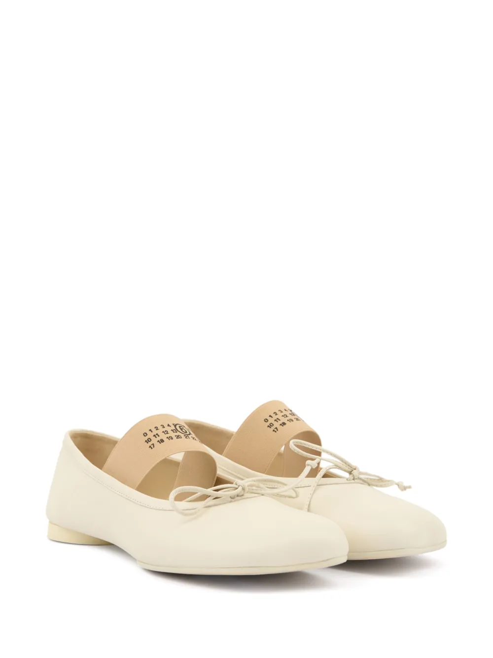 MM6 Maison Margiela Anatomic ballerina's - Beige