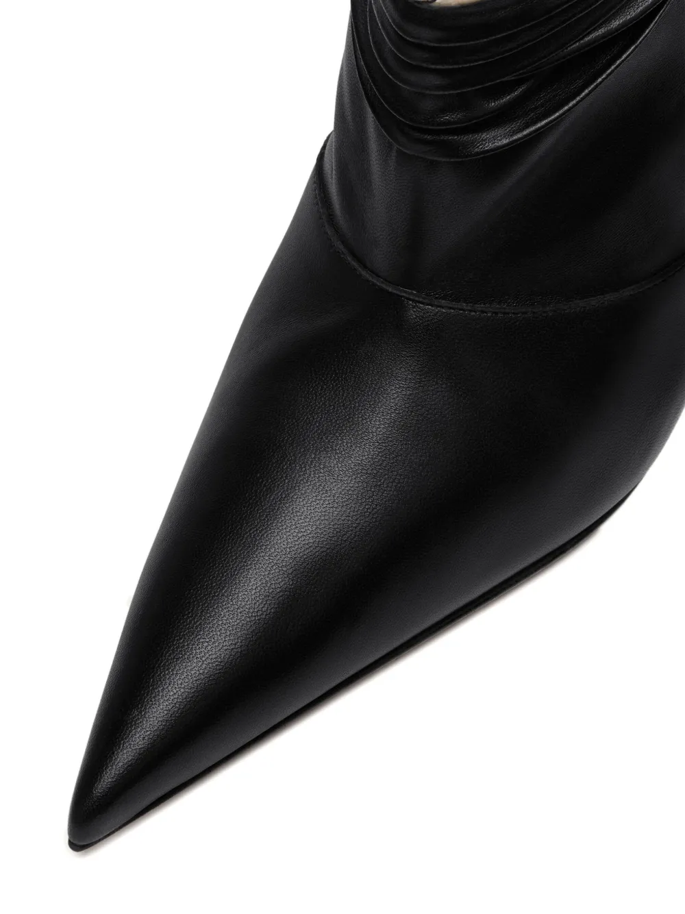 Maison Margiela 100mm X Christian Louboutain Xrismarteen stiletto boots Black