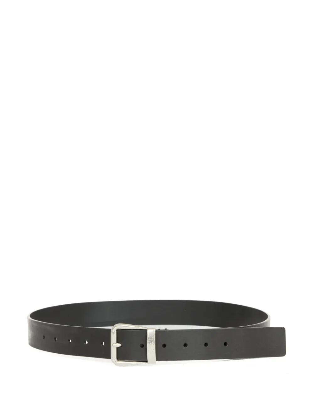 MM6 Maison Margiela 35H レザーベルト - ブラック MM6 Maison Margiela 35H レザーベルト - ブラック