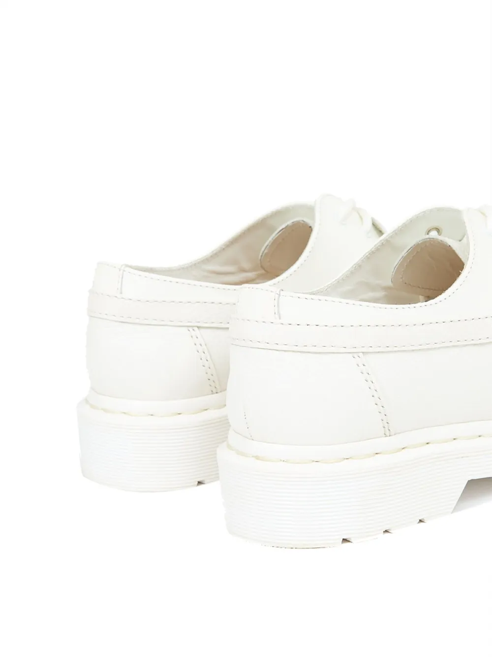 MM6 Maison Margiela x Dr Martens leather loafers White