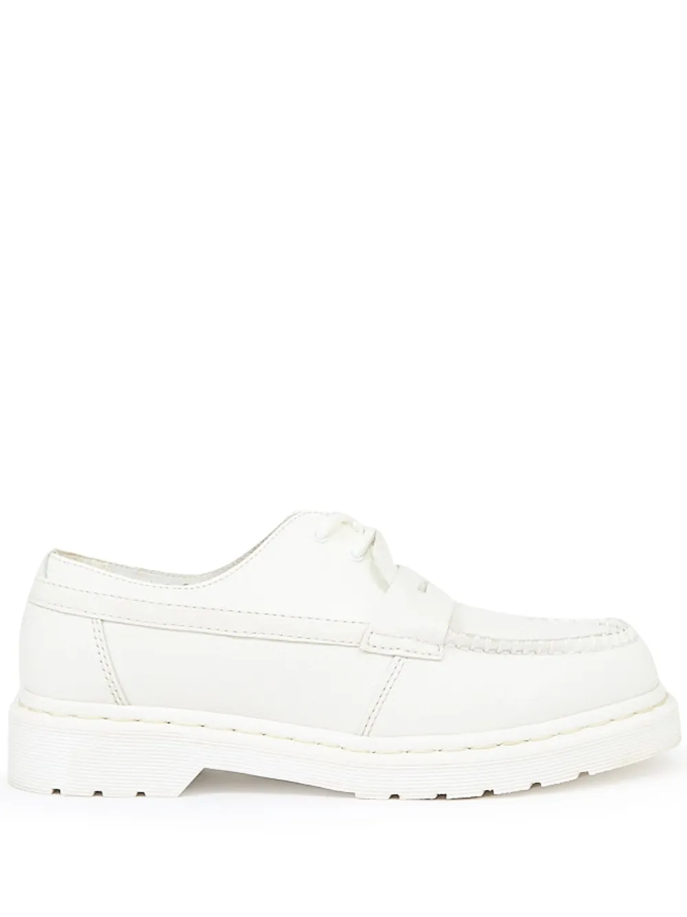 MM6 Maison Margiela x Dr Martens leather loafers White