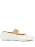 MM6 Maison Margiela Anatomic ballerinas shoes - White