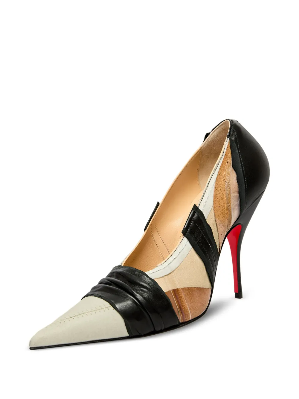 Maison Margiela x Christian Louboutin 100mm pointed-toe leather pumps | Heeled Pumps | Image 2
