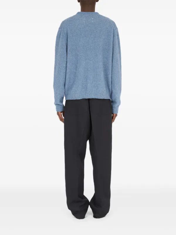 Maison Margiela メランジ カーディガン | ブルー | FARFETCH JP