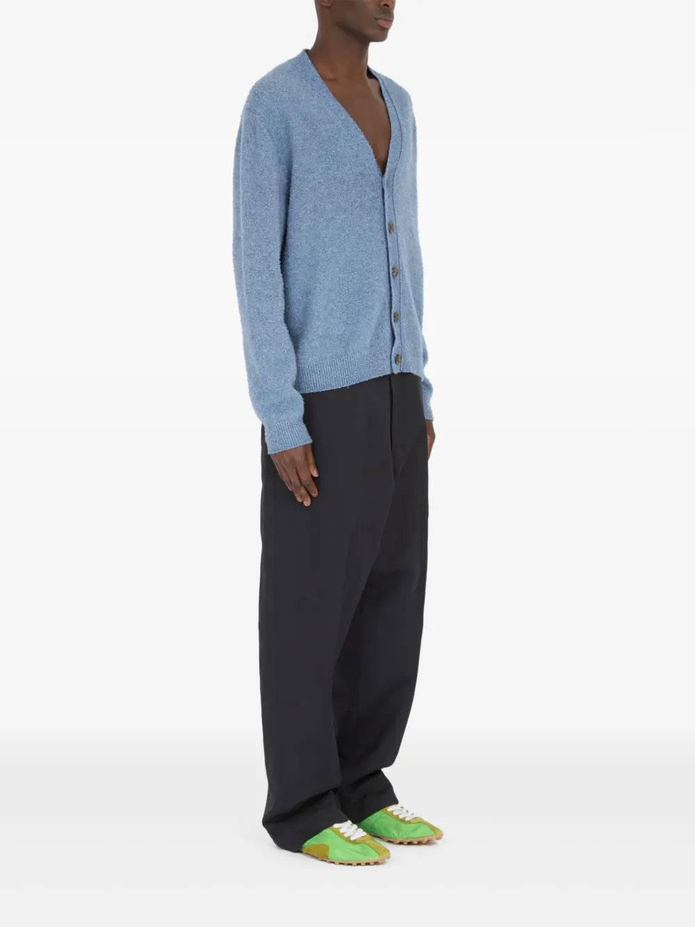 Maison Margiela Vest met gemêleerd effect Blauw