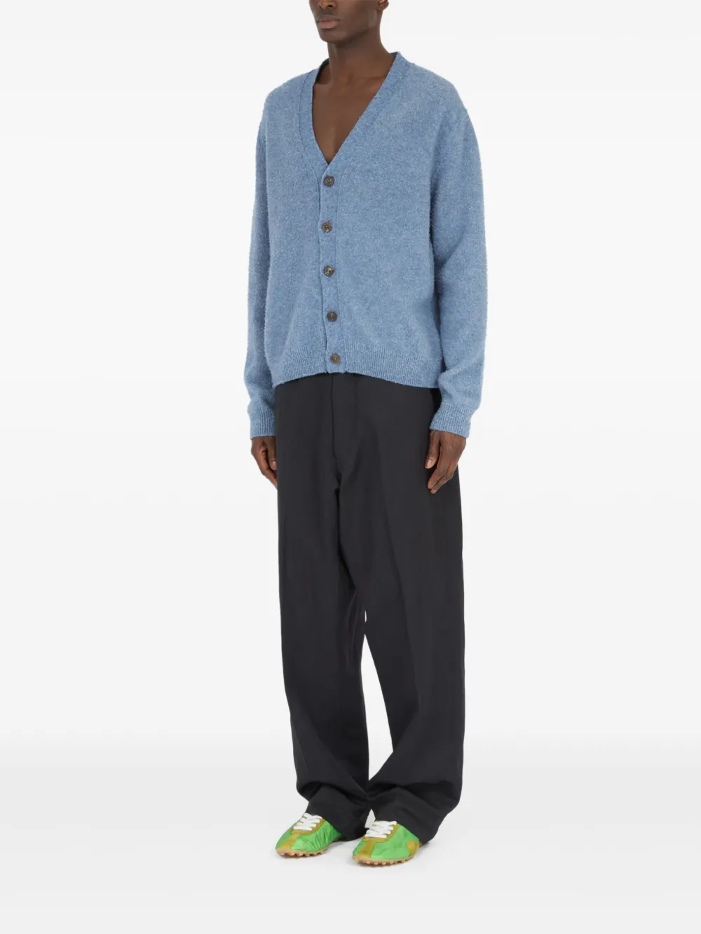 Maison Margiela Vest met gemêleerd effect Blauw