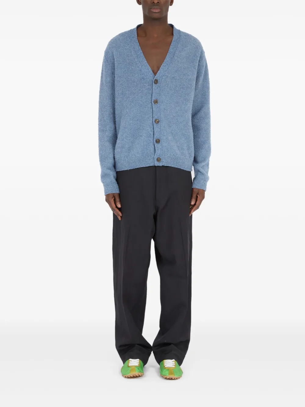 Maison Margiela Vest met gemêleerd effect Blauw