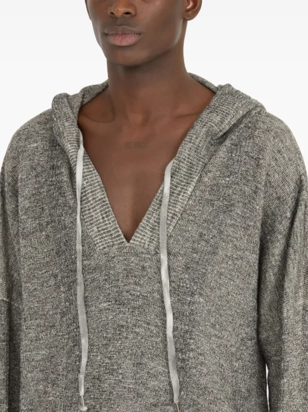 【MAISON MARGIELA】ファスナー付ニット パーカ プルオーバー MAISON MARGIELA】ファスナー付ニット パーカ プルオーバー