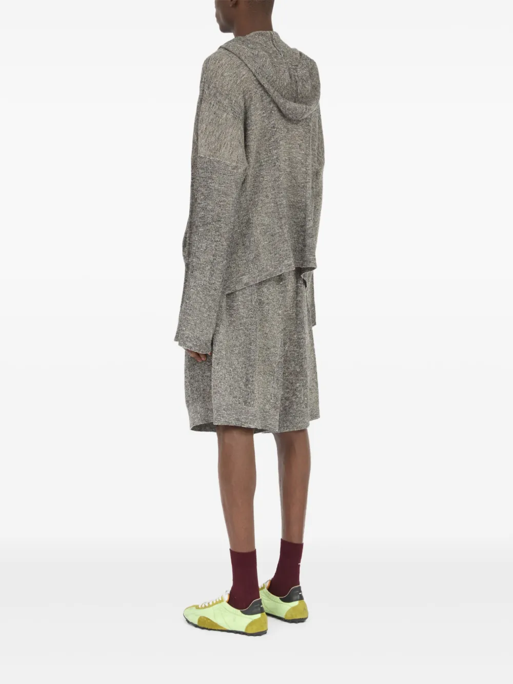 Maison Margiela ニットパーカー | グレー | FARFETCH JP