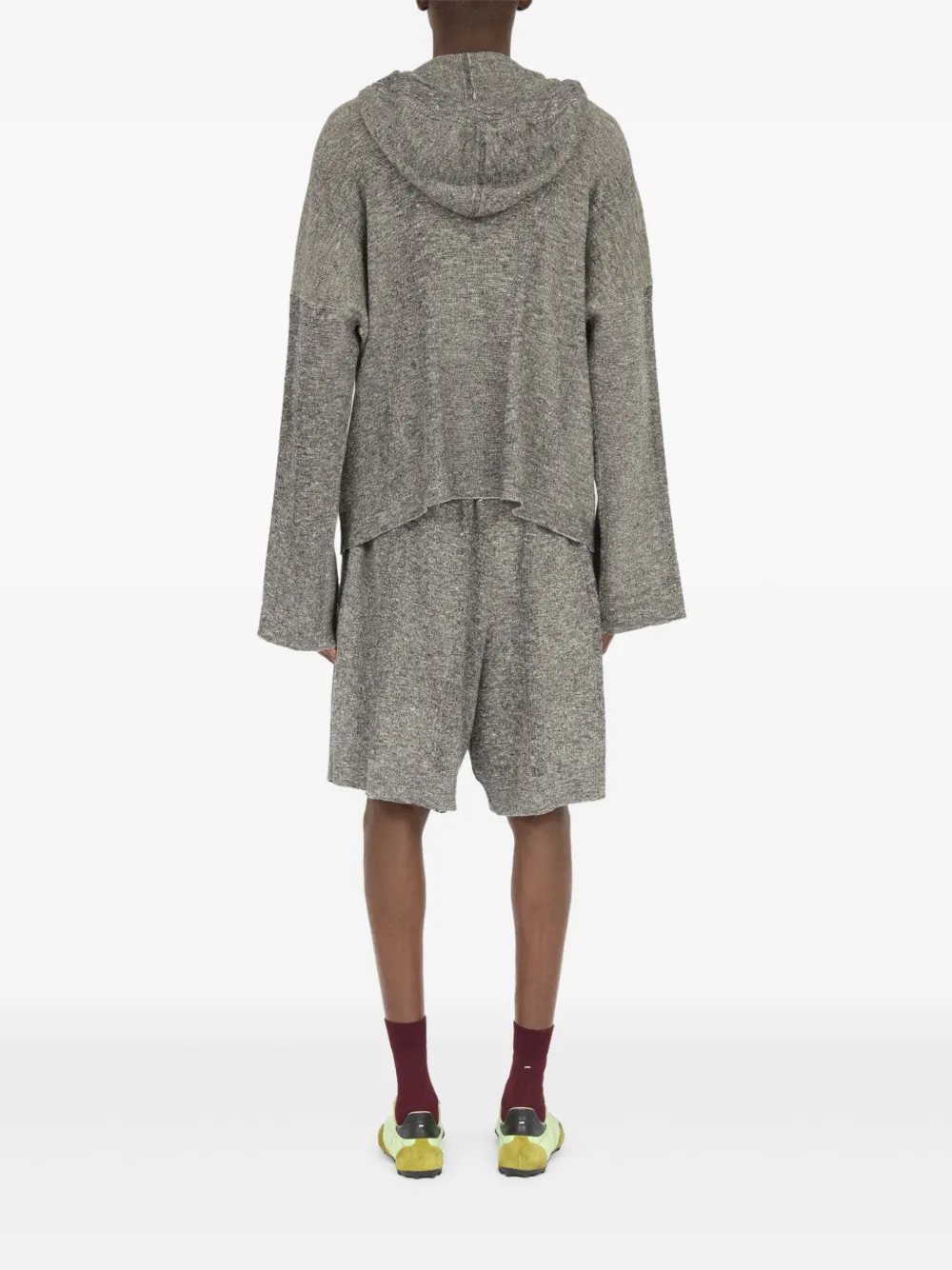 Maison Margiela Hoodie met V-hals Grijs