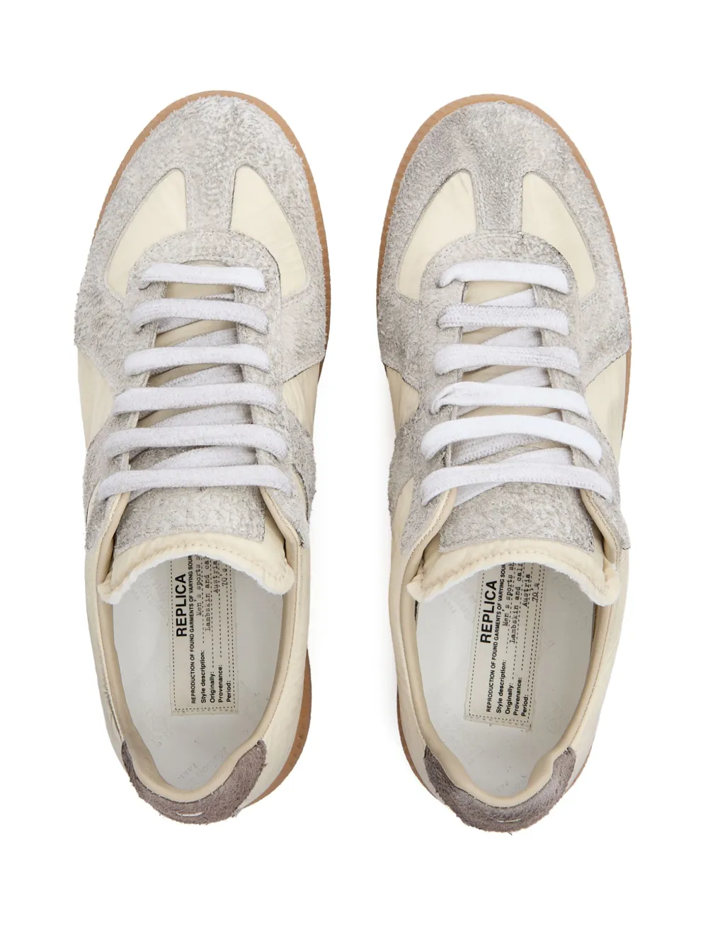 Maison Margiela Replica panelled sneakers Neutrals