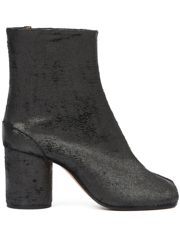Maison Margiela 80mm Tabi Ankle Boots in Black