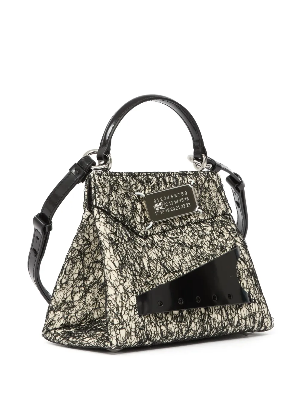 Maison Margiela Snatched kleine handtas Beige