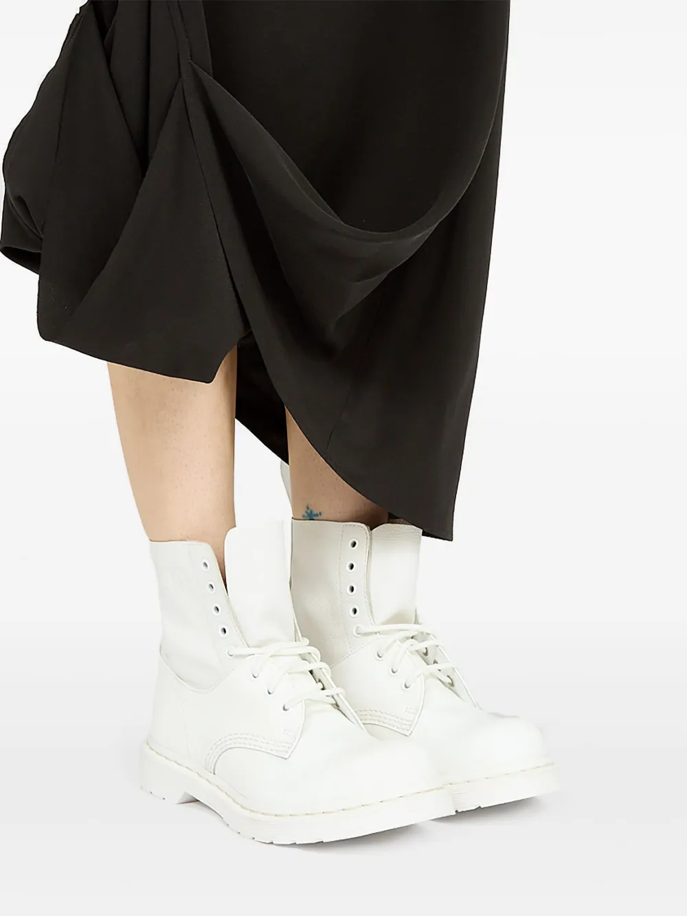 MM6 Maison Margiela x Dr Martens 1460 Boots | White | FARFETCH
