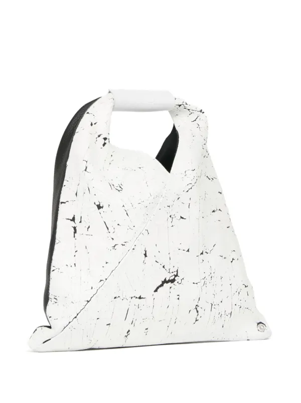 【レア】MM6★tote bag★small★lether★white MM6 Maison Margiela Small Japanese Tote Bag | White | FARFETCH JO