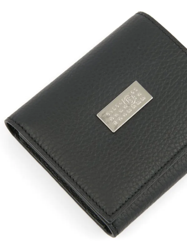 MM6 Maison Margiela Numeric Trifold Wallet | Black | FARFETCH