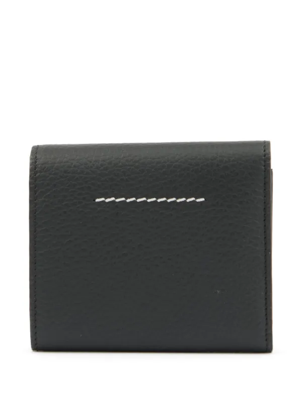 MM6 Maison Margiela Numeric Trifold Wallet | Black | FARFETCH