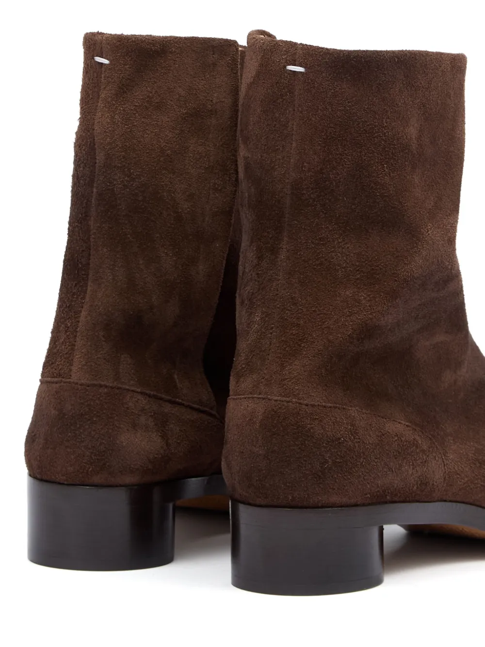 Maison Margiela 30mm Tabi ankle boots Brown