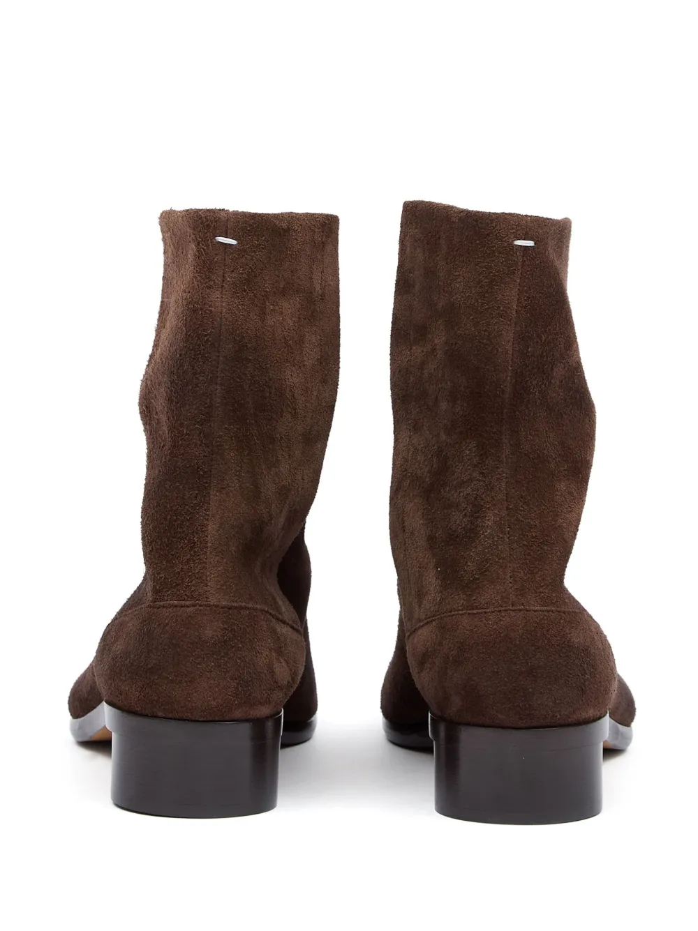 Maison Margiela 30mm Tabi ankle boots Brown