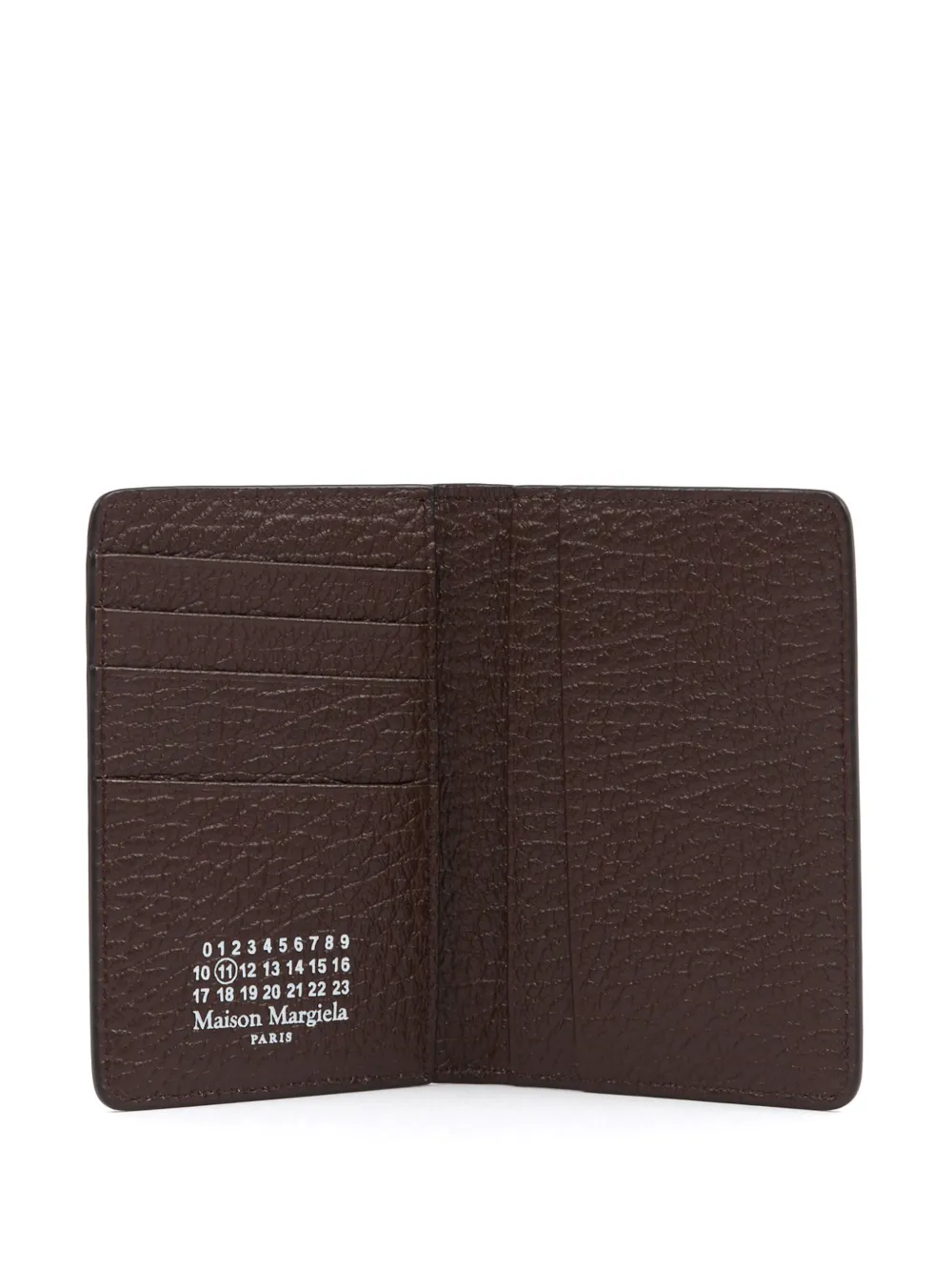 Maison Margiela Pasjeshouder met patroon Bruin