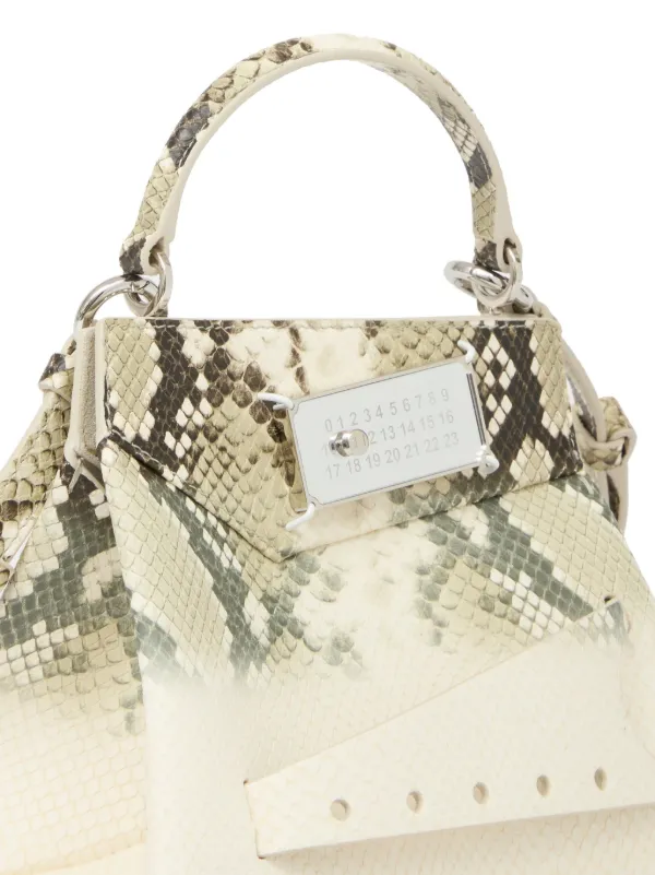 Maison Margiela Small Snatched Handbag | Neutrals | FARFETCH