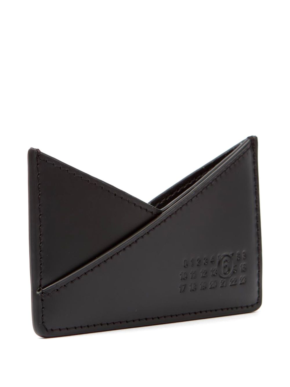 MM6 MAISON MARGIELA SINGLE-STITCH LOGO CARDHOLDER