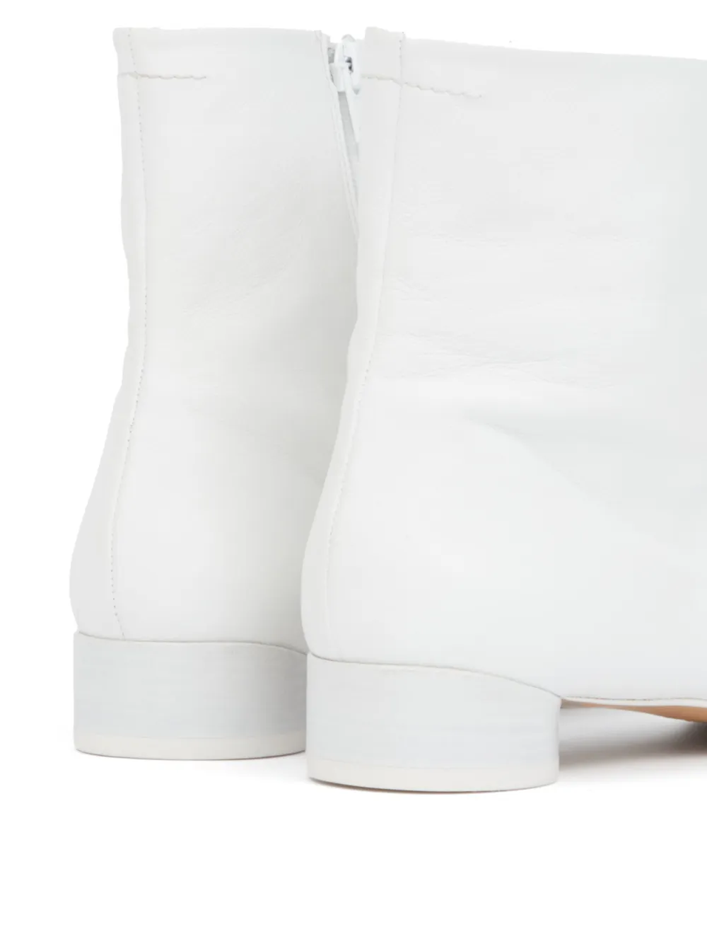 MM6 Maison Margiela Anatomic ankle boots White