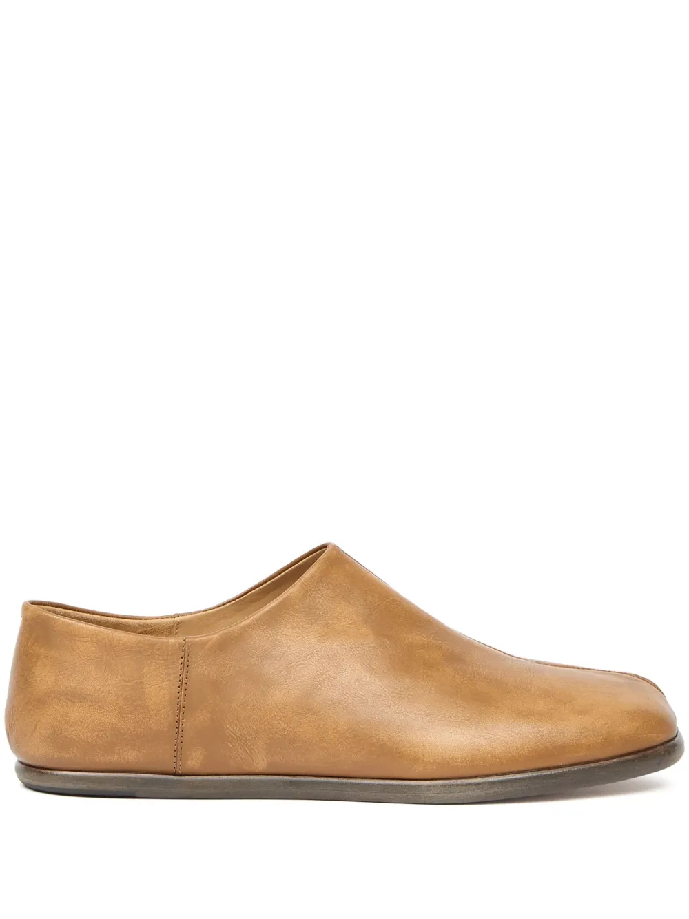 Maison Margiela Tabi loafers Brown