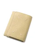 Maison Margiela calf-leather tri-fold wallet - Yellow
