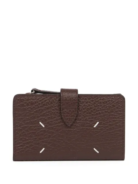 Maison Margiela cartera con detalle de cuatro costuras