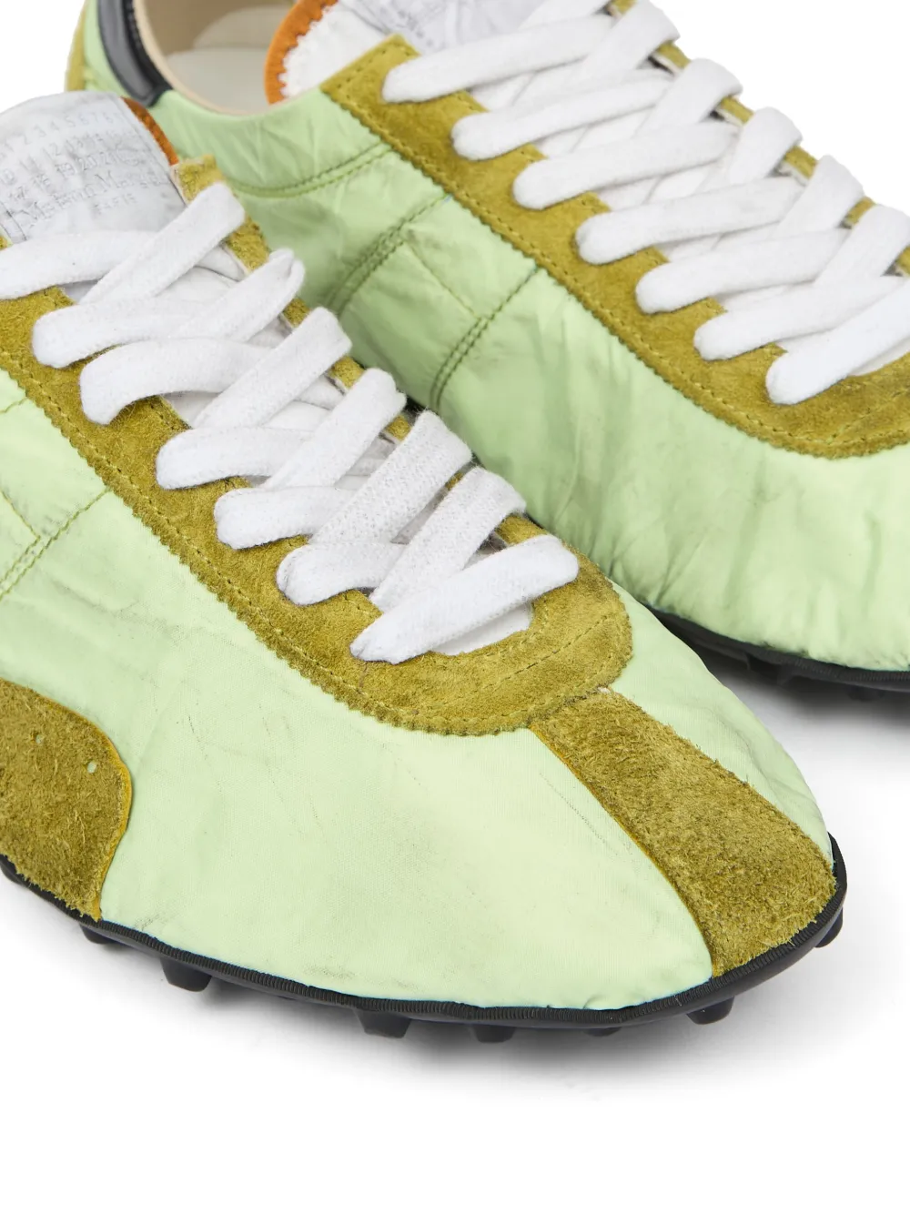 Maison Margiela Sprinters lace-up shoes Green