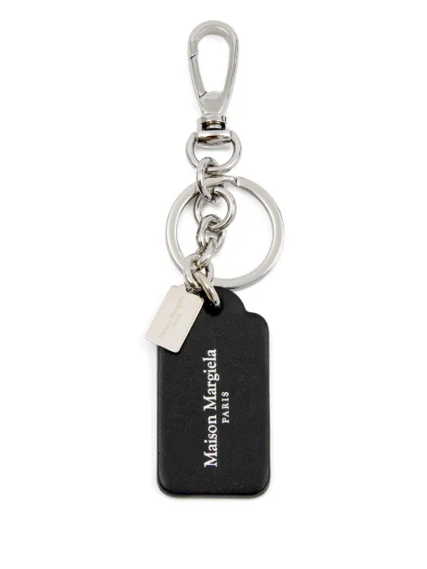 Maison Margiela duo logo tag keyring 