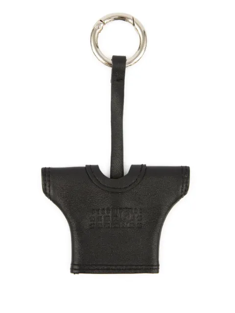 MM6 Maison Margiela leather keychain + bag charm
