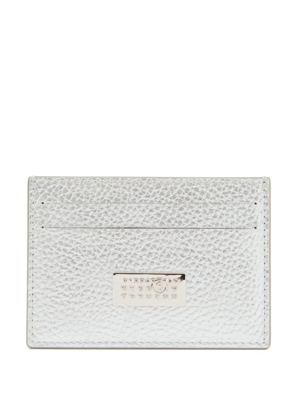 MM6 Maison Margiela Numeric カードケース - シルバートーン MM6 Maison Margiela Numeric カードケース - シルバートーン