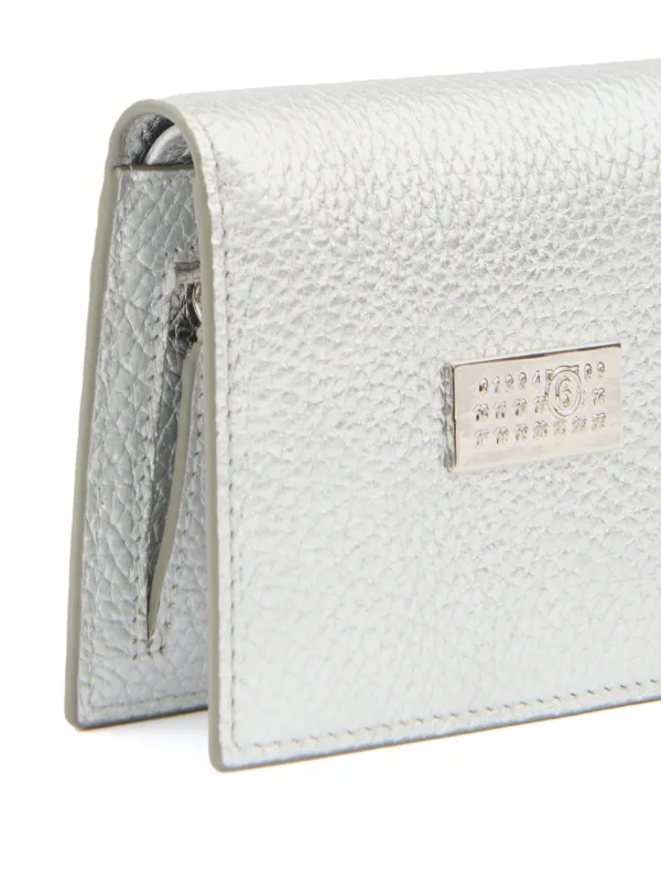 MM6 Maison Margiela Numeric 二つ折り財布 | シルバートーン