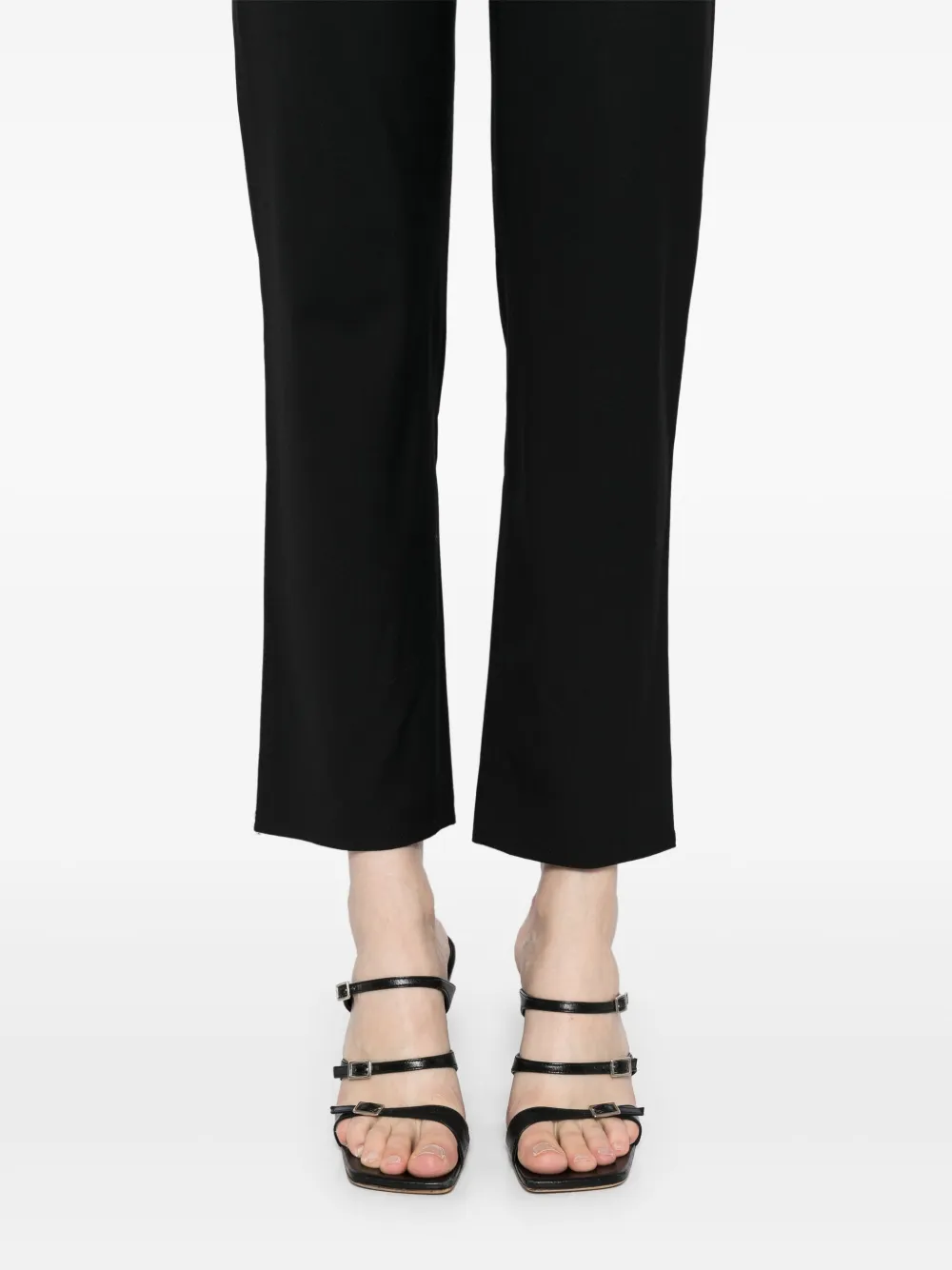 Pre-owned Chanel 1997 Trousers Suit In Black