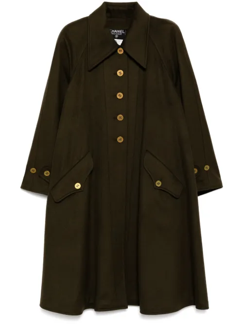 Manteau en cachemire (1994) - CHANEL Pre-Owned - Modalova