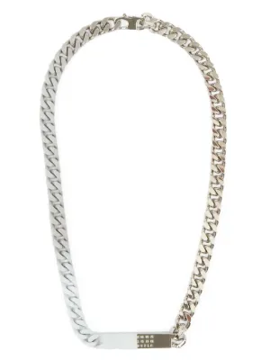 MM6 Maison Margiela キーチャーム ネックレス | シルバートーン