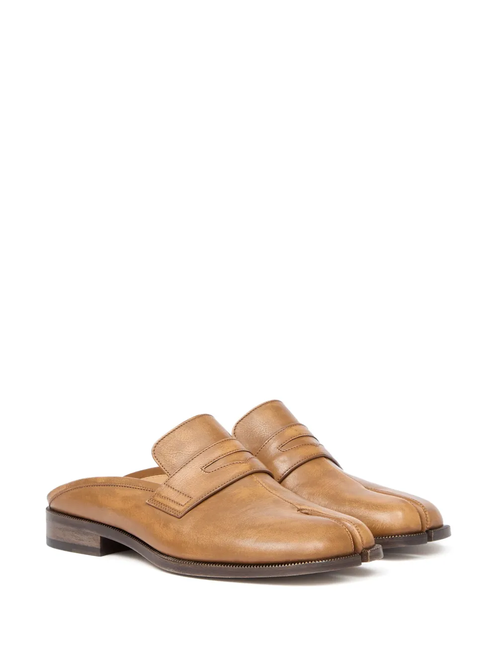 Maison Margiela Tabi loafer muiltjes - Beige