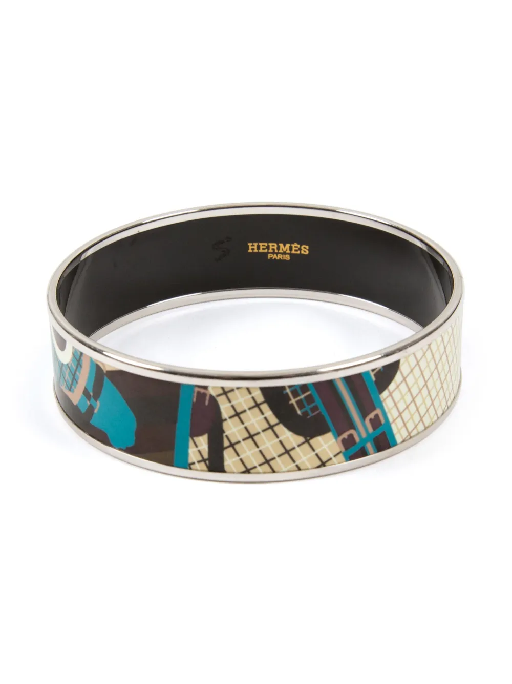 Hermès Pre-Owned 2000s L'Instruction du Roy ブレスレット - シルバートーン Hermès Pre-Owned 2000s L'Instruction du Roy ブレスレット - シルバートーン