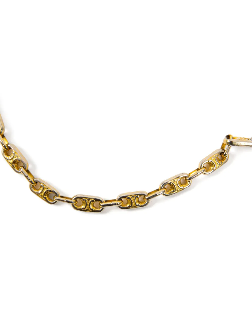 Céline Pre-Owned 1970s Triomphe chain necklace - Goud