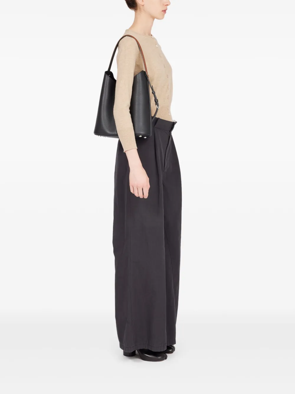 Maison Margiela Dress-Age Hobo shopper Zwart