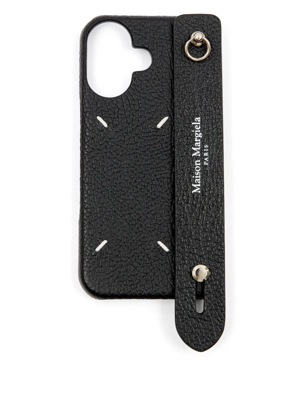 Maison Margiela iPhone 16 ケース - ブラック Maison Margiela iPhone 16 ケース - ブラック
