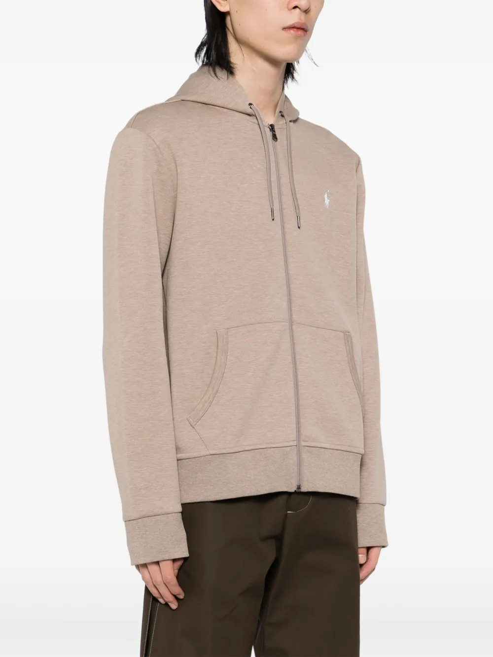 Polo Ralph Lauren Hoodie met rits Bruin