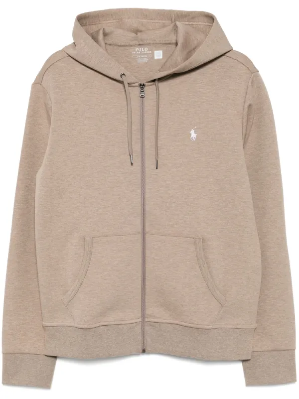 Polo Ralph Lauren ジップアップ パーカー | ブラウン | FARFETCH JP