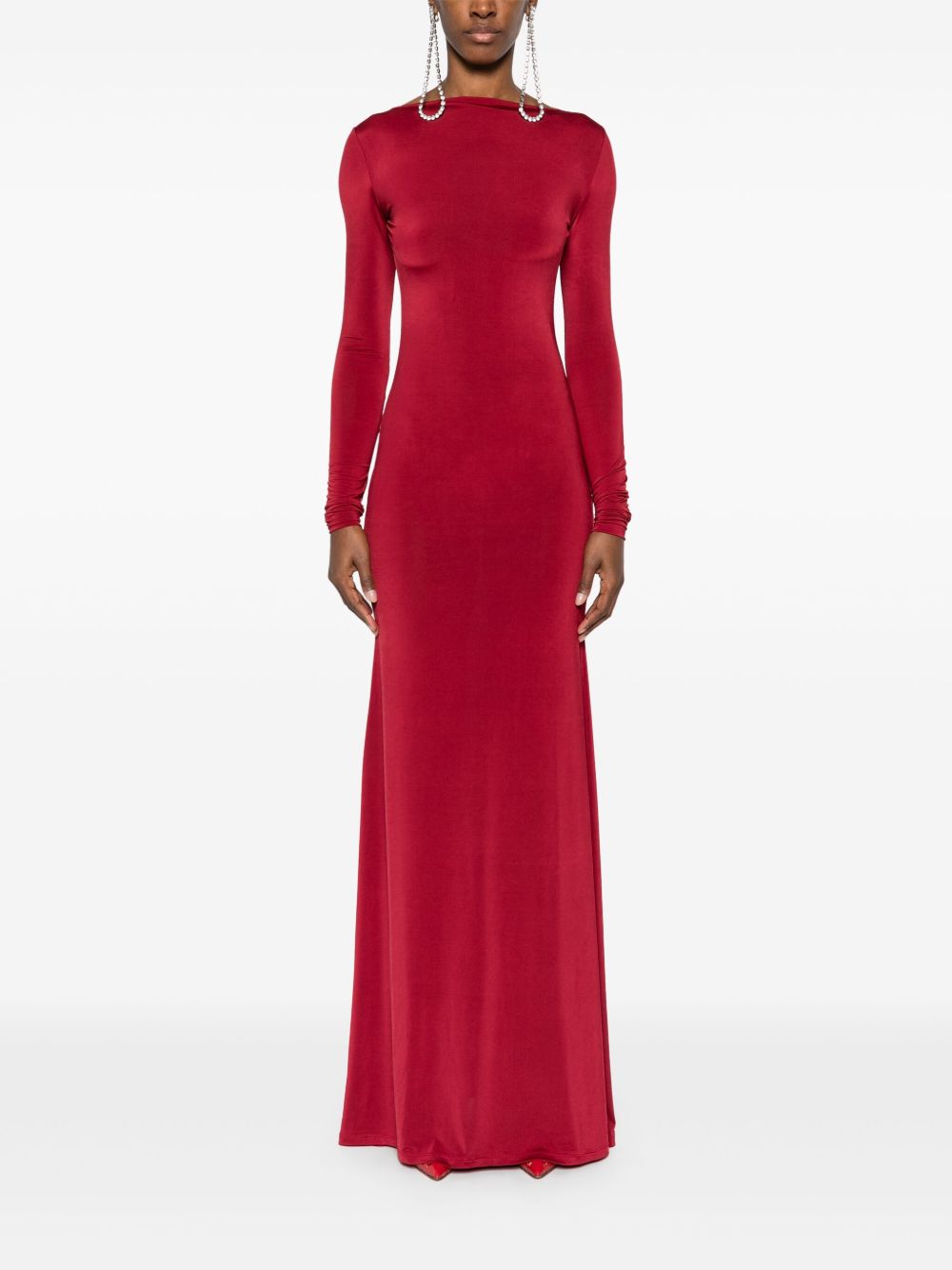 Atu Body Couture x Rue Ra open-back maxi dress - Rood