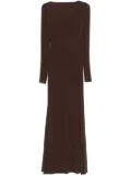 Atu Body Couture x Rue Ra open-back maxi dress - Brown