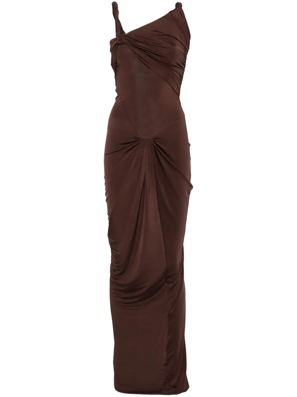 Atu Body Couture x Rue Ra gesmockte maxi-dress Bruin