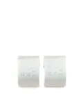 MM6 Maison Margiela numbers-motif earrings - Silver